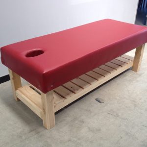 Natural Pine Massage Table with Shelf | Heavy Duty 500kg Massage Table Australia