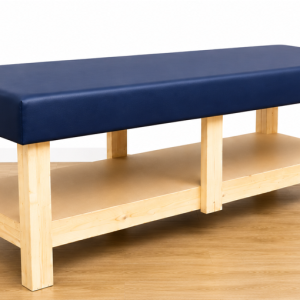 Premium Navy Blue Fitted Massage Table Sheet – 80cm x 190cm x 21cm
