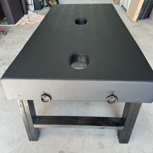 Twin Hole Massage Table with Loops | Heavy Duty 350kg Massage Table Australia